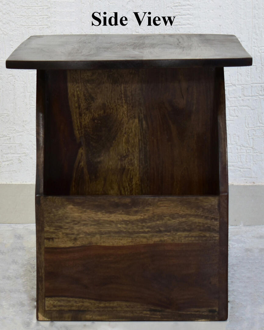 Bella Side Table/Magazine Rack